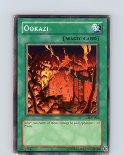 Yu-Gi-Oh TCG Ookazi SDK-023 Unlimited Regular Common Card Played HP-MP - Image 1