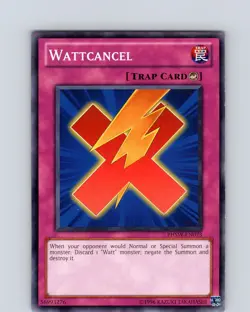 Yu-Gi-Oh TCG Wattcancel PHSW-EN073 Unlimited Regular Common Card LP-NM - Image 1