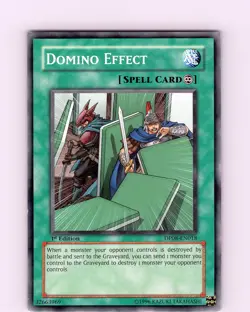 Yu-Gi-Oh TCG Domino Effect DP08-EN018 1st Edition Common Card LP-NM - Image 1