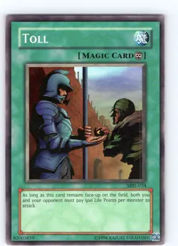 Yu-Gi-Oh TCG Toll MRL-034 Unlimited Regular Common Card NM - Image 1