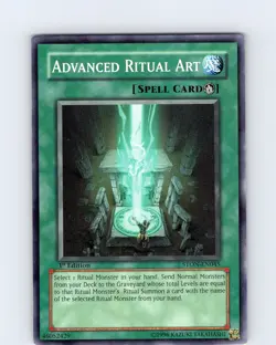 Yu-Gi-Oh TCG Advanced Ritual Art STON-EN045 1st Edition Common Card Played LP - Image 1
