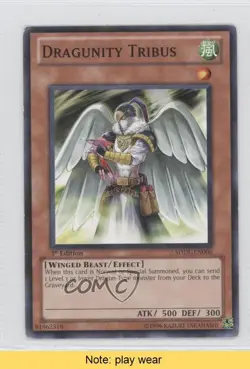 Dragunity Tribus 1st Ed. YuGiOh Legion Structure Deck #SDDL-EN006 READ 1e7 - Image 1