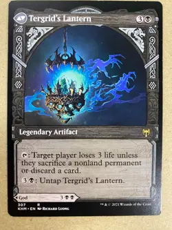 MTG 1x SHOWCASE Tergrid, God of Fright # 307 Kaldheim Magic the Gathering x1 NM - Image 2