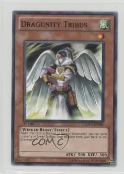 Dragunity Tribus 1st Ed. YuGiOh Legion Structure Deck #SDDL-EN006 gl9 - Image 1