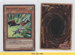 Dragunity Aklys 1st Ed. YuGiOh Legion Structure Deck #SDDL-EN003 READ 0e1 - Image 3