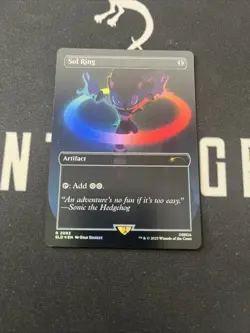 Foil Secret Lair Sol Ring x1 Magic Cards MTG Sonic - Image 1