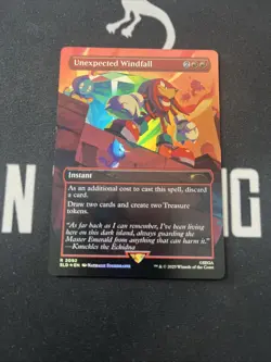 Foil Secret Lair Unexpected Windfall x1 Magic Cards MTG Sonic - Image 1