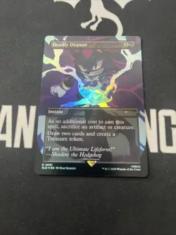 Foil Secret Lair deadly Dispute x1 Magic Cards MTG Sonic - Image 1