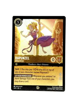 Rapunzel - Gifted Artist 31/P1  Tournament Promo Card Disney Lorcana DLPC - Image 1