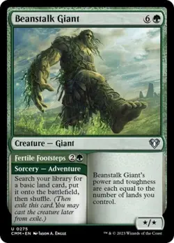 Beanstalk Giant - Light Play MTG Commander Masters - Image 1