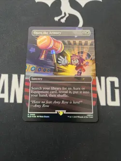 Foil Secret Lair Open The Armory x1 Magic Cards MTG Sonic - Image 1