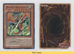 Dragunity Arma Leyvaten 1st Ed. YuGiOh Legion Structure Deck #SDDL-EN001 1d0 - Image 3
