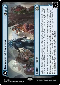 Invasion of Arcavios -Foil Near Mint MTG March of the Machine - Image 1