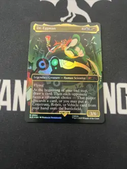 Foil Secret Lair Dr. Eggman x1 Magic Cards MTG Sonic - Image 1