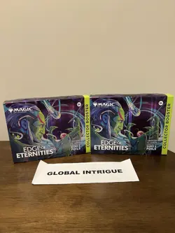 Magic - MTG Edge Of Eternities Collector Booster Omega Set Of 2 - NEW SEALED - Image 1