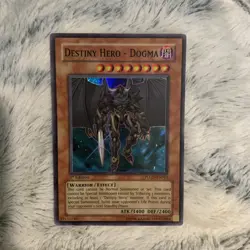 Yugioh - Destiny Hero - Dogma POTD-EN014 Ultimate Rare 1st Edition NM - Image 1