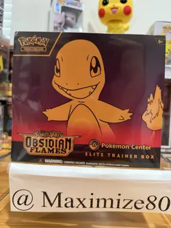 Pokemon TCG OBSIDIAN FLAMES POKEMON CENTER ETB ELITE TRAINER BOX NEW SEALED!!! - Image 1