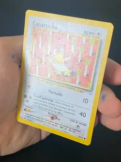 CARTE POKEMON CANARTICHO 43/64 FR COMMUNE NEO REVELATION - TBE - Image 2