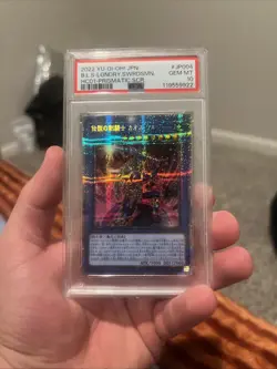 PSA9 Yugioh HC01-JP004 Black Luster Soldier Legendary Swordsman Prismatic Secret - Image 1