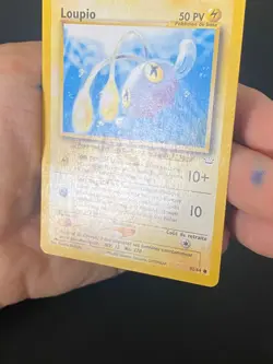 CARTE POKEMON LOUPIO 42/64 FR COMMUNE NEO REVELATION - TBE - Image 3