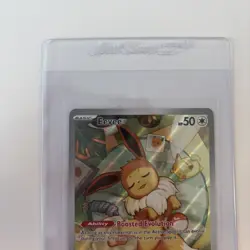 Prismatic Evolutions PC Pokemon Center ETB Stamped Eevee 173 Promo - NM - Image 2
