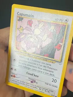 CARTE POKEMON CAPUMAIN 41/64 FR COMMUNE NEO REVELATION - TBE - Image 2