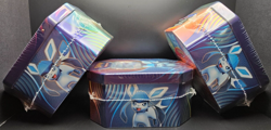 3 Tin Set Sylveon, Glaceon, Leafeon GX Fall Celebration Sealed Pokemon TCG - Image 4