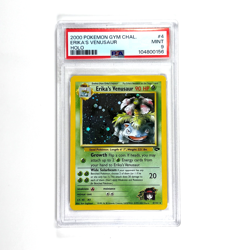 PSA 9 Erika's Venusaur 4/132 Gym Challenge Holo Pokemon TCG - Image 1