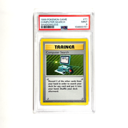 PSA 9 Computer Search 071/102 Base Set (Shadowless) Regular Pokemon TCG - Image 1