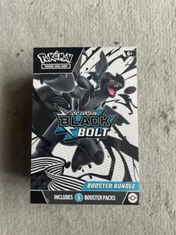 Pokemon Scarlet & Violet: Black Bolt Booster Bundle (6 Packs) - New & Sealed✅🚚 - Image 1