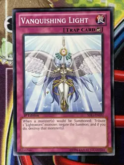 Yugioh Vanquishing Light SDLI-EN032 Single - Image 1