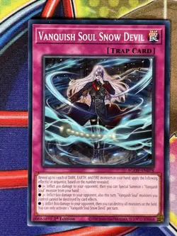 Yugioh Vanquish Soul Snow Devil AGOV-EN078 Single - Image 1