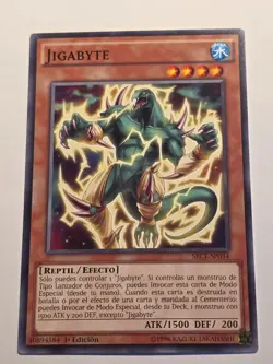 Jigabyte●YUGIOH●SECE●COMMON●SPANISH●NM●MORALES - Image 1