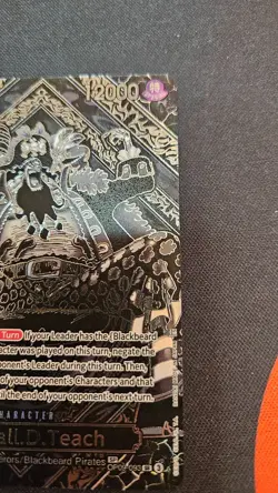 ONE PIECE Card Marshall D. Teach Silver SP 3rd Anniversary OP09-093 ENGLISH - Image 5