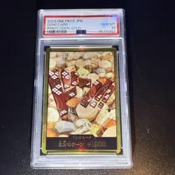PSA10 Oden Gold Don One Piece Card Japanese - Image 1
