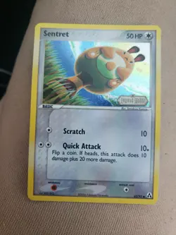 Sentret 62/92 Common Legend Maker Reverse Holo Pokemon Card NM - Image 1