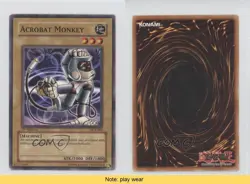 Acrobat Monkey 1st Ed. YuGiOh Dark Crisis #DCR-003 2003 READ 2u3 - Image 3