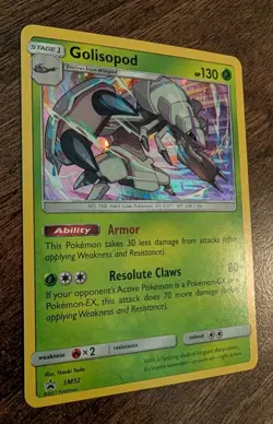 Golisopod SM52 Holo Black Star Promo Card Pokemon TCG - Image 2
