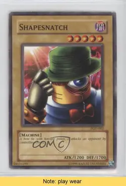 Shapesnatch YuGiOh Pharaonic Guardian #PGD-002 2003 READ 2u3 - Image 1