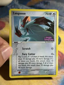 Zangoose 34/110 Ex Holon Phantoms Reverse Holo Rare Pokemon Card HP - Image 3