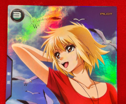 Gundam ARSENAL BASE Card PR-035(PR) CAGALLI YULA ATHHA BANDAI Prism JAPAN - Image 3