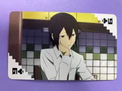 Anime Playing Card Durarara!! Kasuka Heiwajima 9 of Clubs 2010 Japanese F/S - Image 2