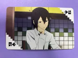 Anime Playing Card Durarara!! Kasuka Heiwajima 9 of Clubs 2010 Japanese F/S - Image 3