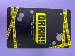 Anime Playing Card Durarara!! Kasuka Heiwajima 9 of Clubs 2010 Japanese F/S - Image 4