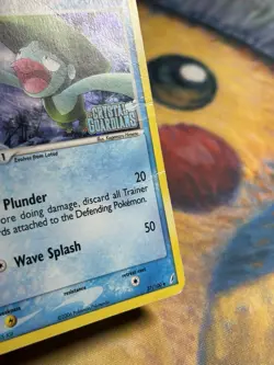 Lombre 37/100 Ex Crystal Guardians Reverse Holo Stamped Pokemon Card HP - Image 5