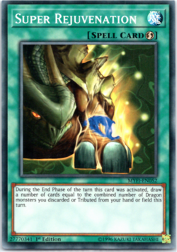 Super Rejuvenation - MYFI-EN052 - Super Rare - 1st Edition - Yugioh - Image 1