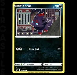 Zorua 102/203 Evolving Skies - Common -  Pokémon Card TCG - Image 1