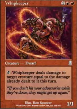Whipkeeper - Foil PL/MP, English MTG Odyssey - Image 1