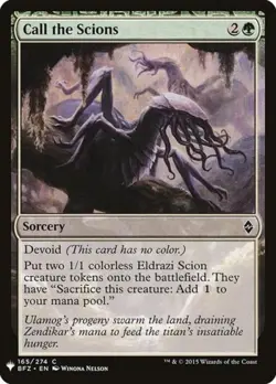 Call the Scions - Near Mint MTG Mystery Booster - Image 1