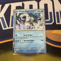 Chien-Pao - 057/182 - Holo Rare - Paradox Rift - Pokemon TCG - Image 1